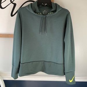Nike Dark Green Hoodie Size Large